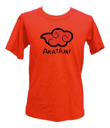 Camiseta Vermelha - Nuvem Akatsuki